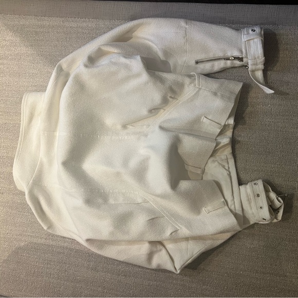 Iro white biker jacket - Picture 6 of 8